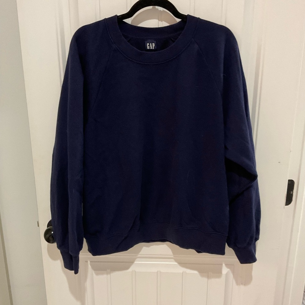 GAP Women’s Navy Sweatshirt - Picture 2 of 7